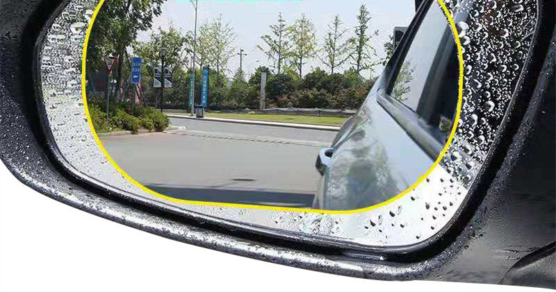 2Pcs Car Rearview Mirror Rainproof Film