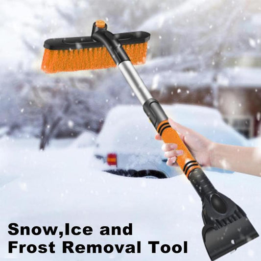 Car Cleaning Brush Ice Scraper Detachable Snow Shovel Brush