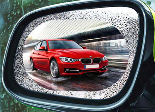 2Pcs Car Rearview Mirror Rainproof Film