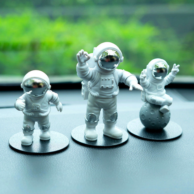 Solar Car Ornament Astronaut Planet Perfume