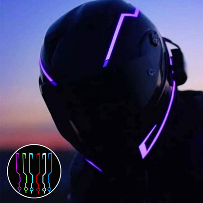 Motorcycle Helmet Led Strip Reflector Light