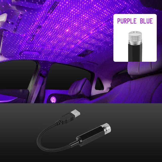 Upgrade Your Car's Ambiance with Car Roof Star Light Interior LED